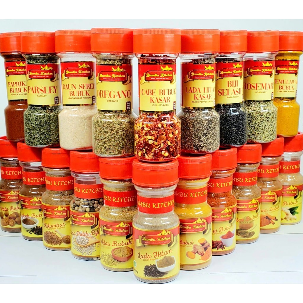 

Bumbu Kitchen all product rempah 22 pcs