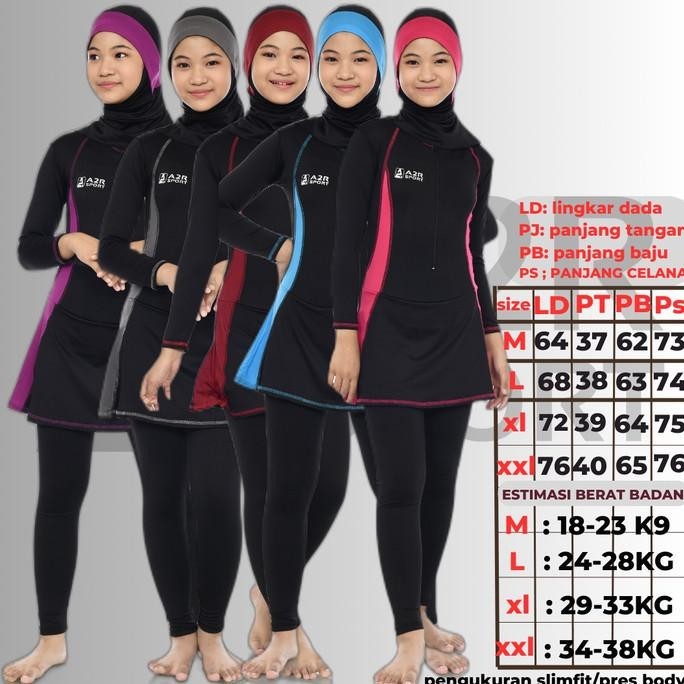 baju renang anak tanggung muslimah ,baju renang anak sd muslimah ..