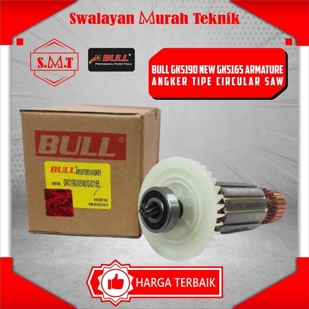 BULL GKS190NEW GKS165 armatur rotor angkur angker Mesin Circular Saw Bosch GKS 190 NEW GKS 165