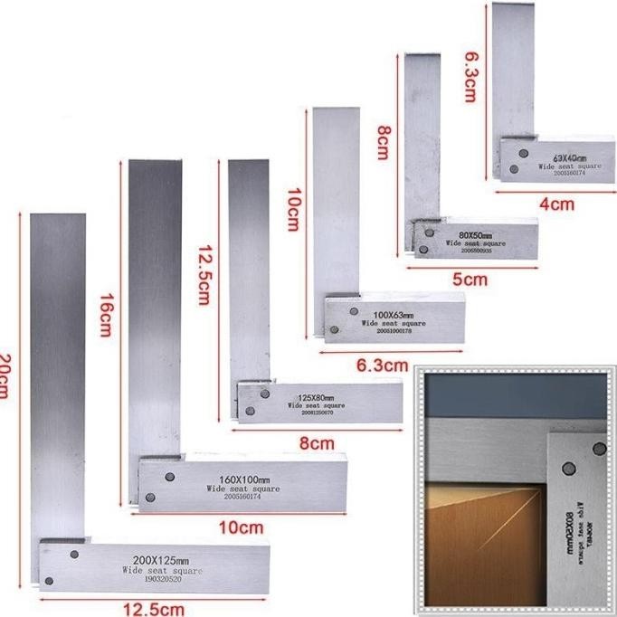 

Penggaris Siku Sudut 90 Derajat Woodworking Square Tool*1TK02