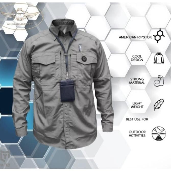 baju seragam lapangan_baju pdl_baju outdoor _baju tactical _baju cargo