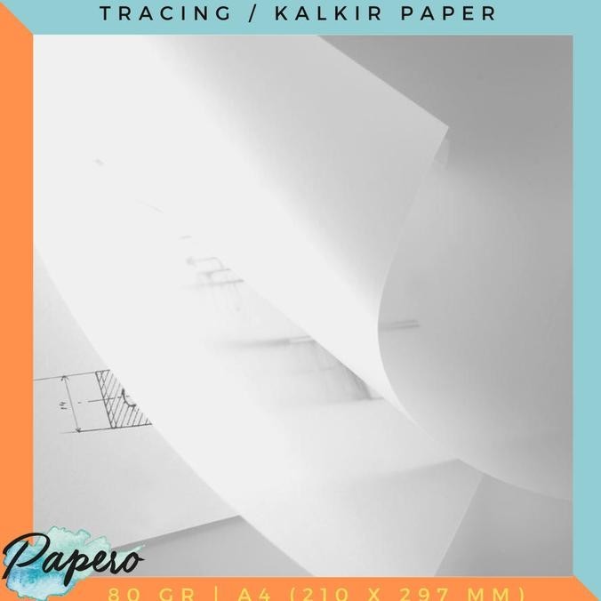 

hqu Kertas Kalkir / Tracing A4 80 gsm