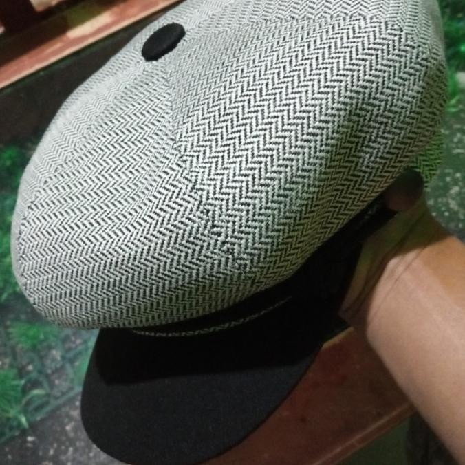 Topi Seniman Pria / Topi Sutradara Pria / Topi Newsboy Cap / Pelukis