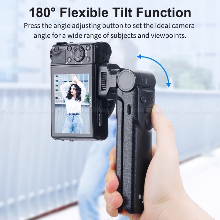 Kingma Wsr1 Grip Tripod For Sony Mirrorless Camera Shooting Vlog