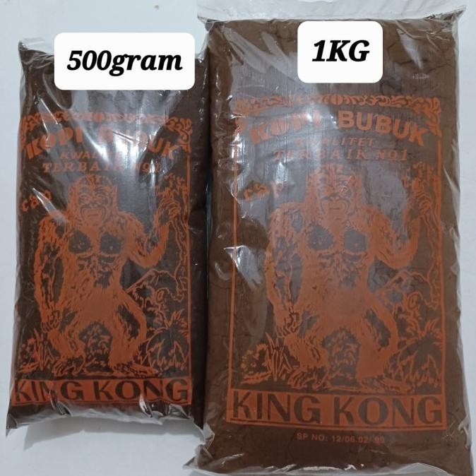 

Kopi Asli Cap Kingkong - Bubuk Giling Kasar