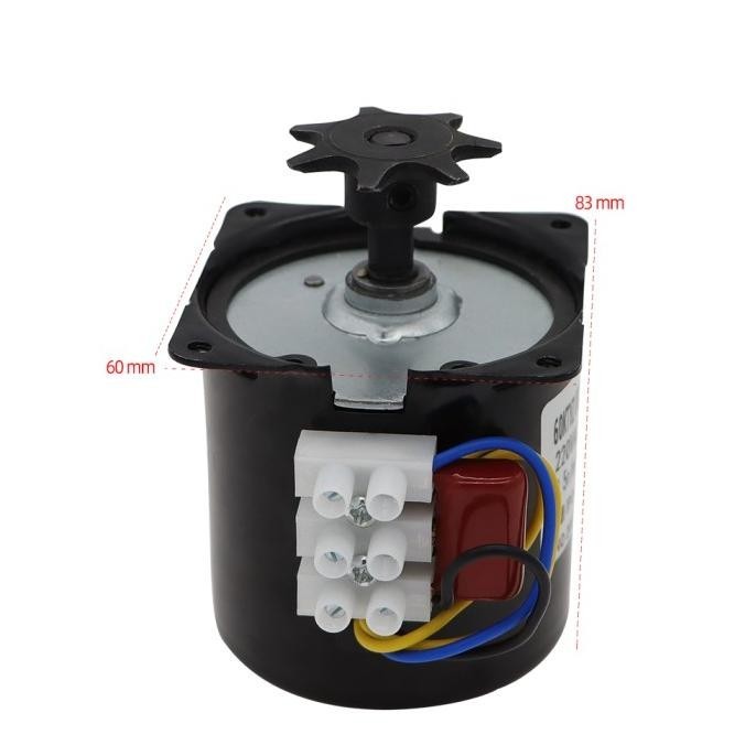 14w 220v Gear Motor / Synchronous Motor / Miniature Ac Low 15rpm 50rpm