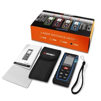 SNDWAY Meteran Laser Digital Distance 100 Meter