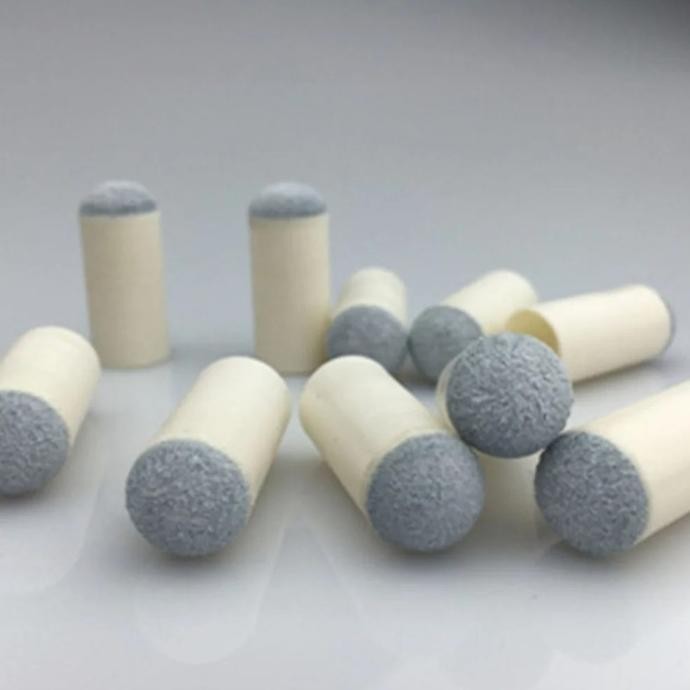 10MM Tip Stik Billiard 100Pcs Slip On Cue Tip Kepala Billiard