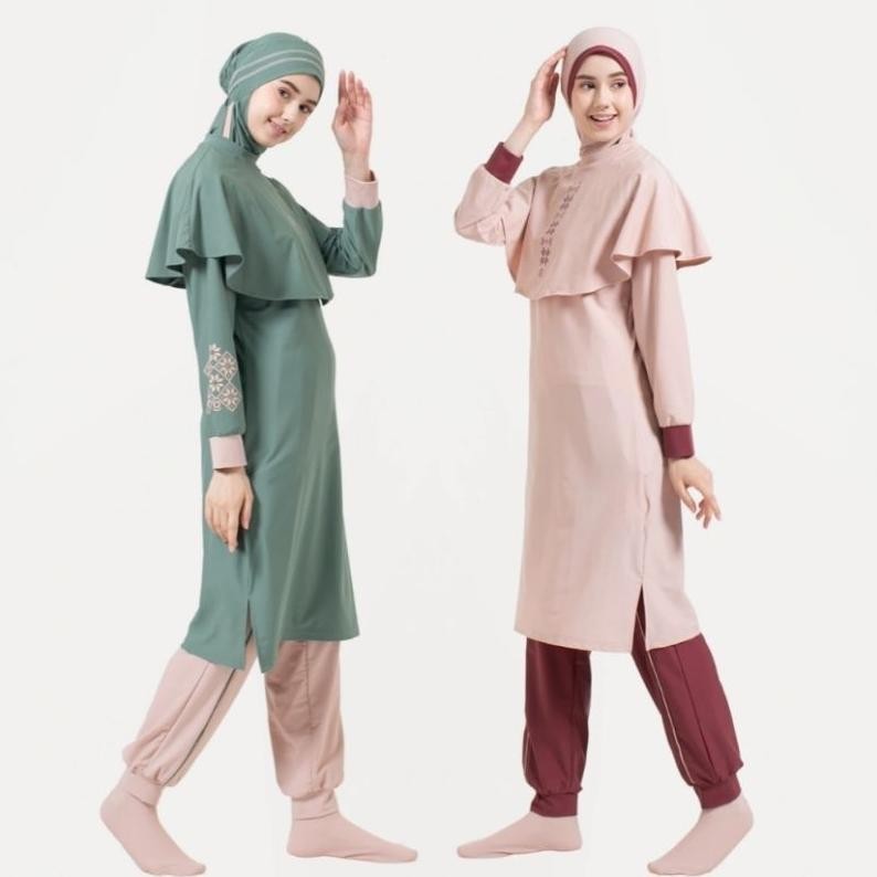 [DISKON] POLITE SWIM Baju Renang Wanita Muslimah Syar'i