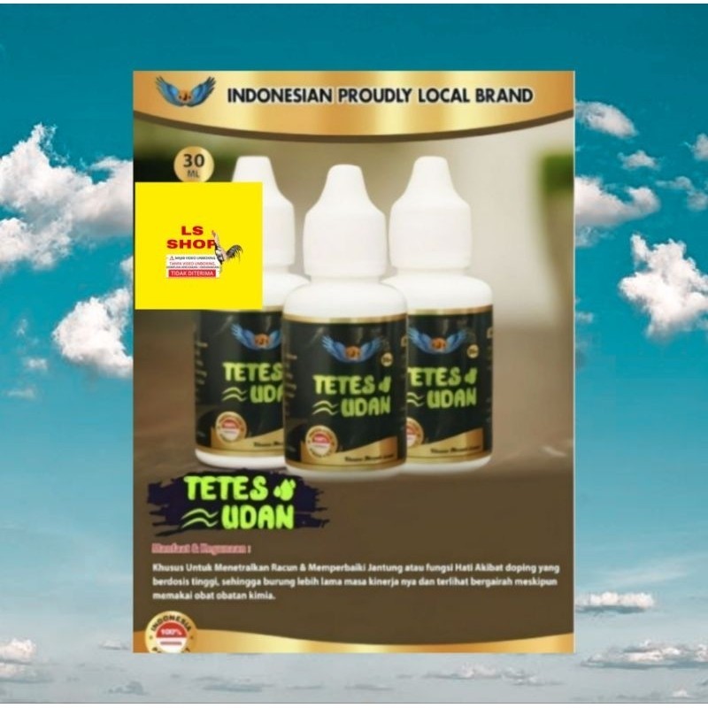 TETES UDAN RJB 30 ML JAMU BURUNG MERPATI KUAT TAHAN LAMA PERJALANAN JAUH TINGGI KOLONGAN