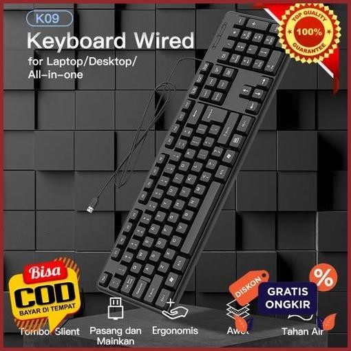 Cod Olyps Keyboard Kabel Usb Portable Full Size Bass Button Untuk Pc Laptop Harga Discount