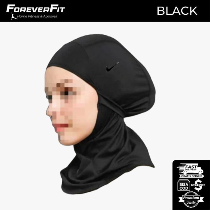 HIJAB NIKE PRO HIJAB SPORT JILBAB KERUDUNG OLAHRAGA NIKE HIJAB DRI FIT