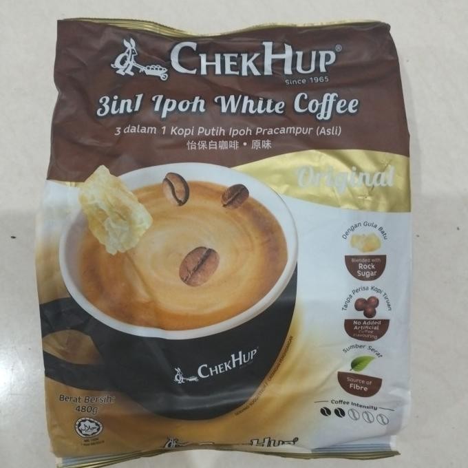 

Chek Hup Coffee 3 In 1 / Chekhup Ipoh Original White Coffee Malaysia