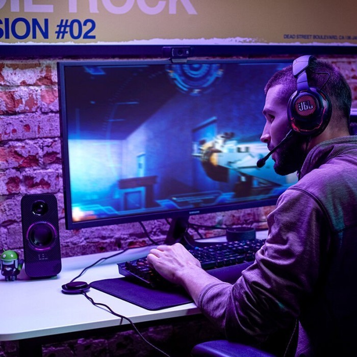 Jbl Quantum Duo Speaker Pc Gaming With Rgb Quantumduo