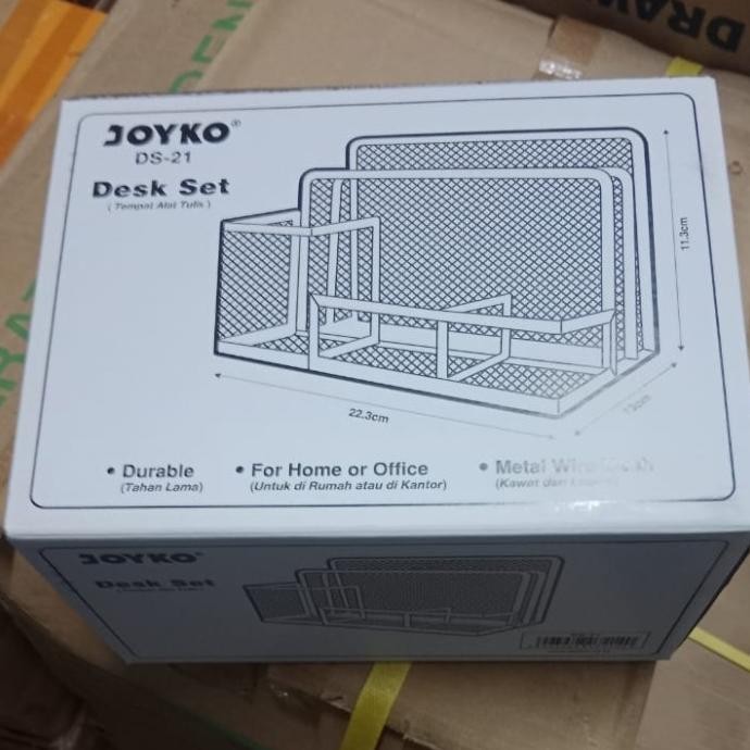 

Desk Set / Pen Holder / Tempat Alat Tulis Jaring Jala Joyko DS 21