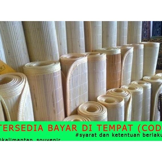 Lampit Rotan Saburina 200x300, Tikar Rotan Kalimantan, Karpet Rotan