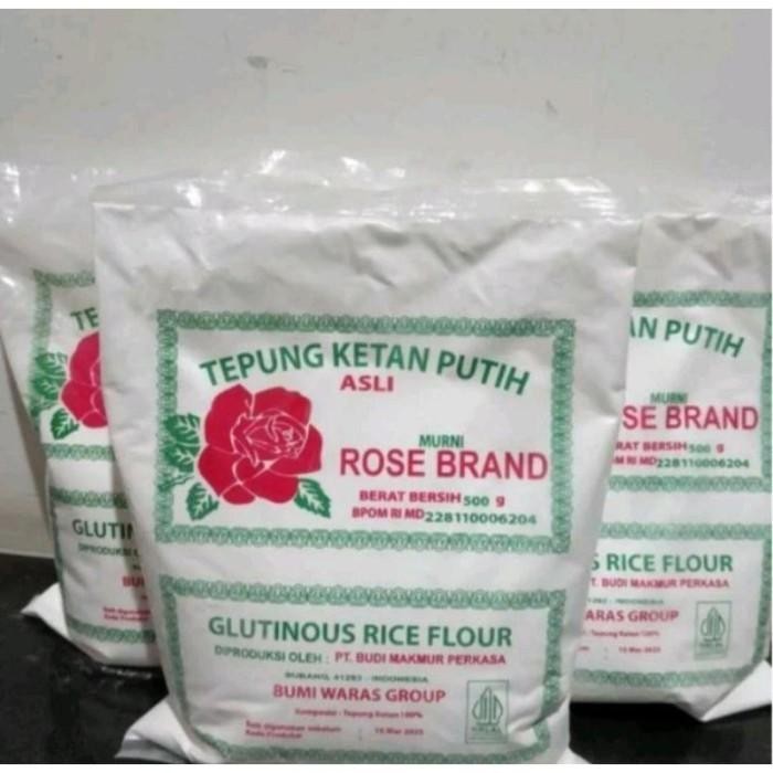 

Tepung Ketan Putih Rose Brand 500 Gr