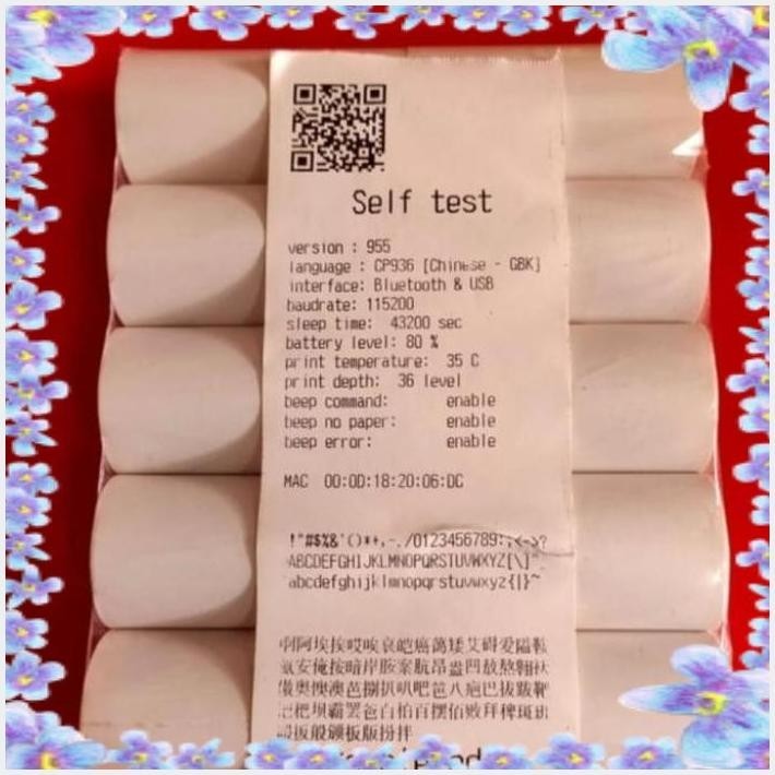 

[EPS] KERTAS ROLL STIKER 57*30 57X30 KERTAS STIKER LABEL 57X30
