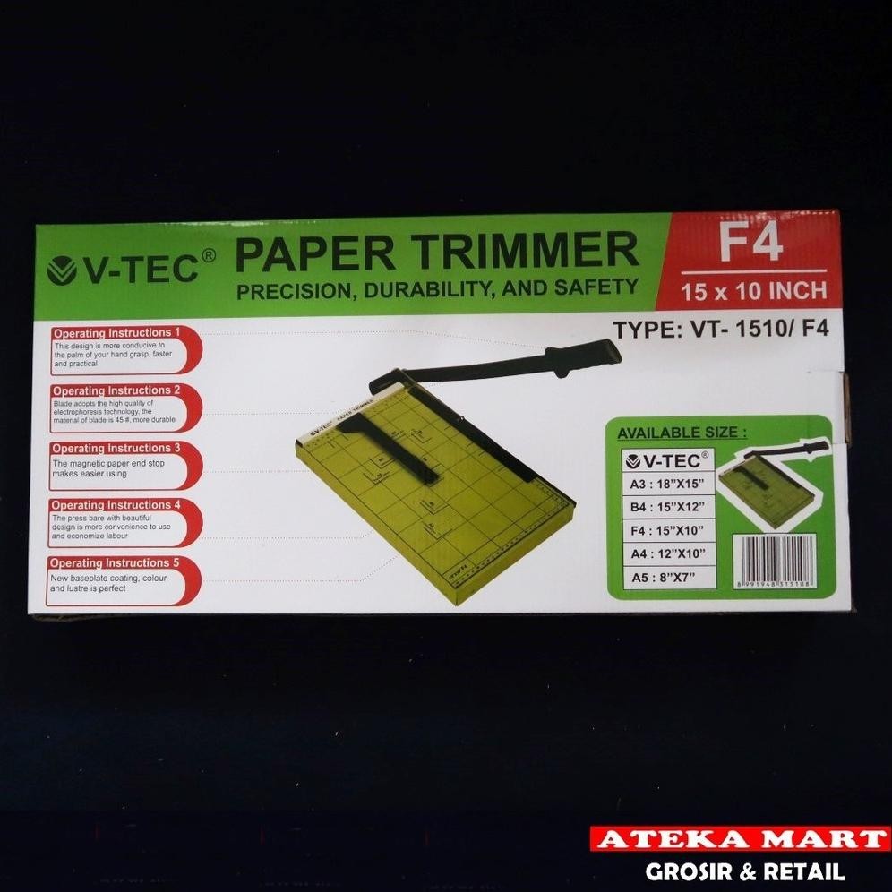 

READY >> V-TEC PAPER CUTTER F4