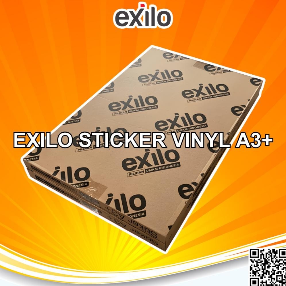 

BACK TO SCHOOL EXILO STICKER VINYL DITAL PRINT A3+ STIKER LASER WHITE GLOSS / WHITE MATTE DOFF / TRANSPARAN - PACK
