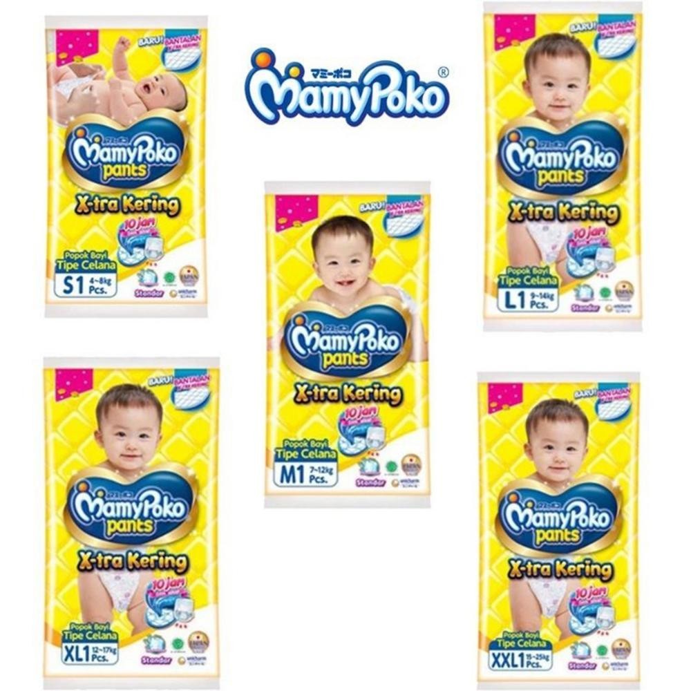 

MamyPoko Pants X-Tra Kering Rencengan 10 Pcs L XL / Popok Celana MamyPoko Standar /A710