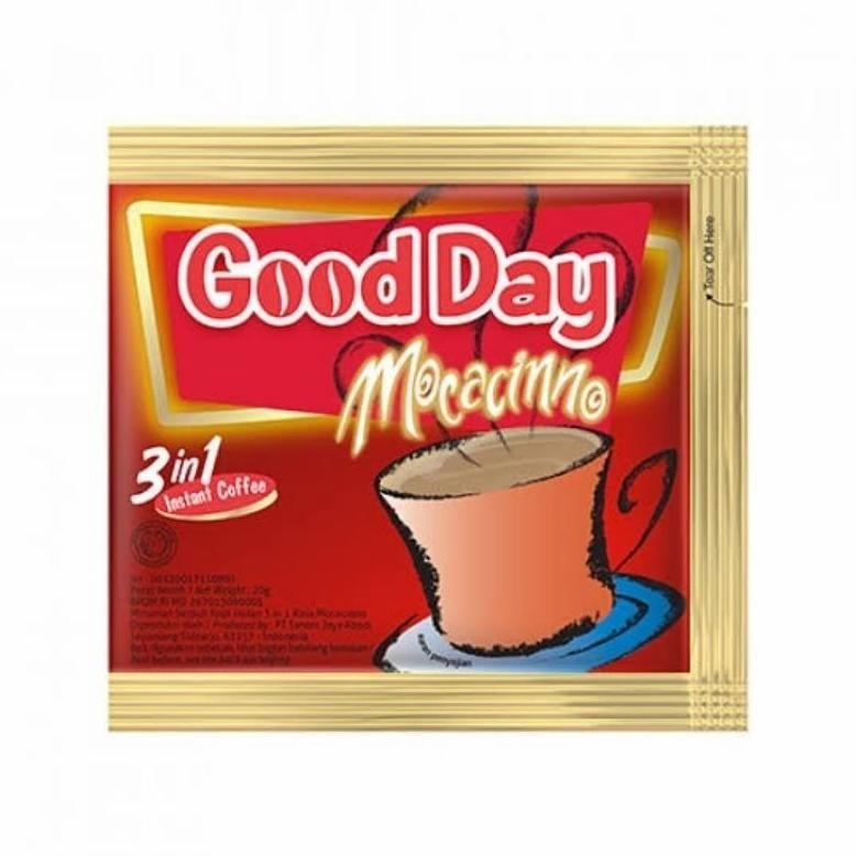 

PROMO HEMAT coffe Good Day Mocacinno 1 Pcs /A507