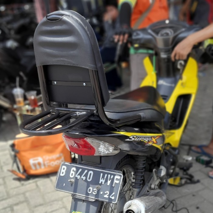 Sandaran Senderan Jok Motor Supra X 125 Old Revo Old