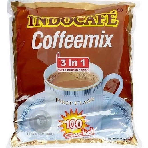 

Kopi Indocafe Coffeex Isi 100 Sachet@20Gram