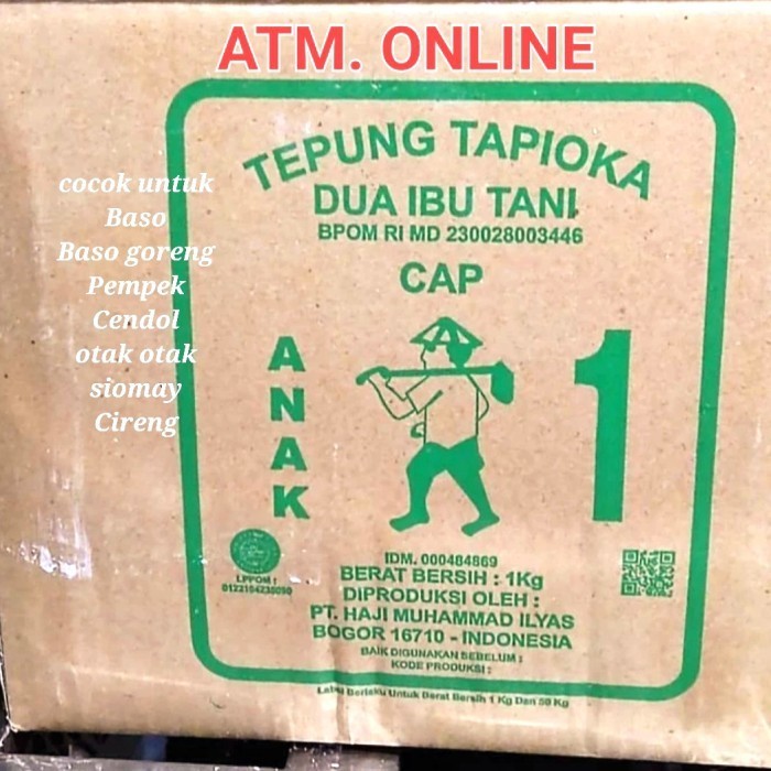 

Sagu Tapioka Cap Ibu Tani 1 Isi 10 Kg Per Dus