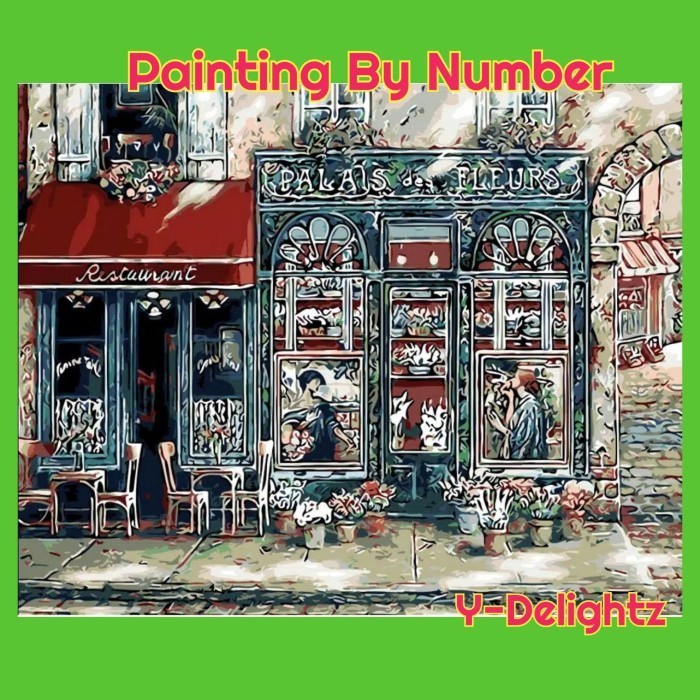 

DIY PAINTING BY NUMBER - RESTAURANT