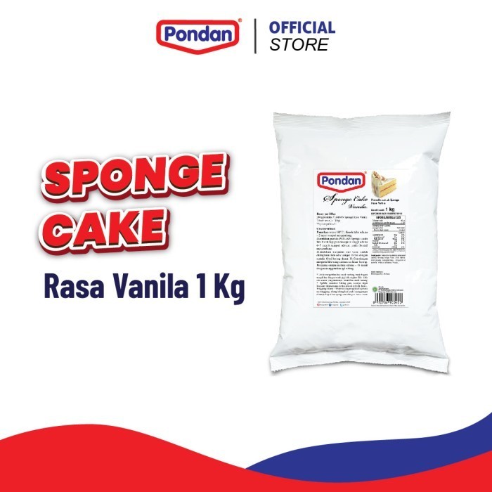 

PONDAN SPONGE CAKE MIX 1 KG