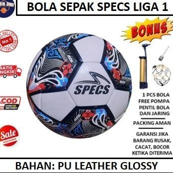 Bola Sepak Specs Original - Bola Sepak Specs Liga 1 - Free Pompa Dll