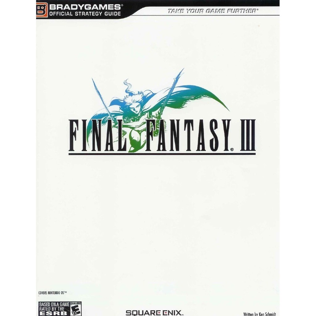 Final Fantasy III - Official Strategy Guide ( D )