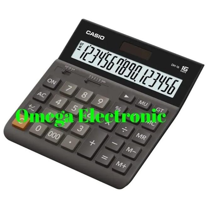 

Casio DH 16 - Calculator Desktop Kalkulator Meja Kantor Office DH-16