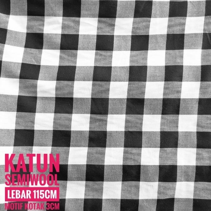 Kain Kotak Catur Bali / kain poleng meteran