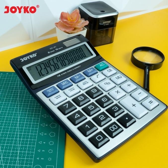 

Calculator / Kalkulator Joyko CC-41 / 14 Digits / Check Correct