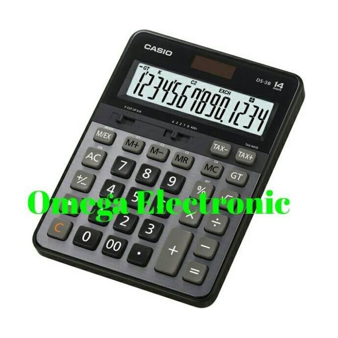 

Casio Heavy Duty Calculator DS-3B - Kalkulator Kantor Office DS 3 B 14