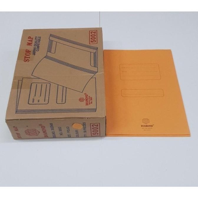 

Stof Stop Map Diamond ukuran Folio 5002 Per Box isi 50