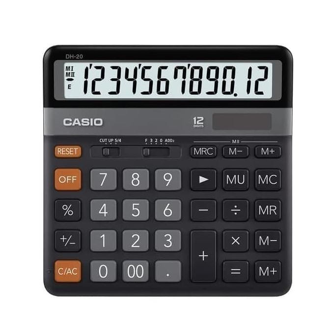 

CASIO DH-20 - KALKULATOR MEJA / DESKTOP CALCULATOR DH20