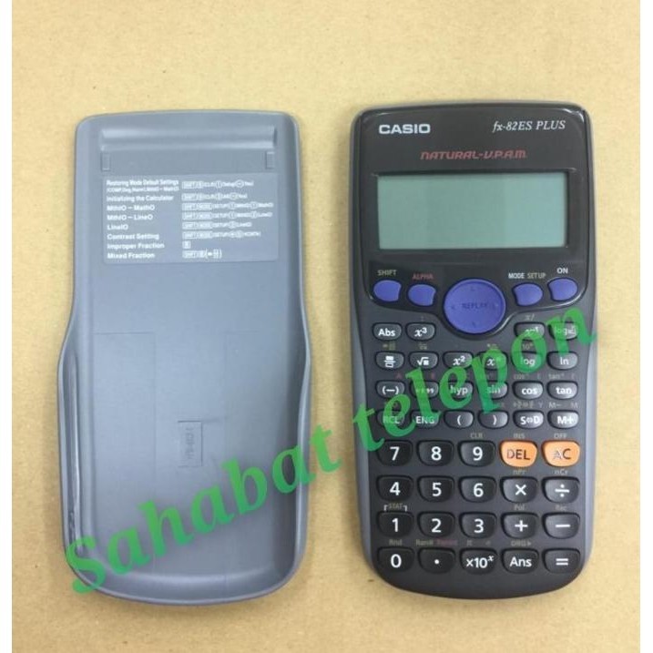 

Kalkulator Scientific CASIO FX-82ES PLUS- BK(Original)