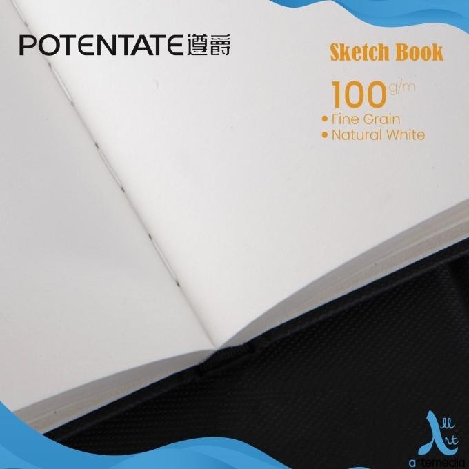 

POTENTATE A4 Sketchbook 110 Sheets 100gsm Kertas Buku Gambar & Sketsa
