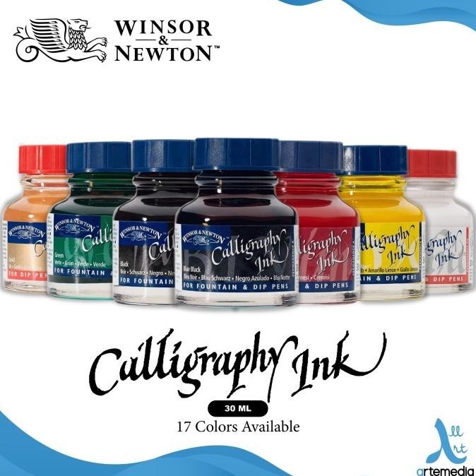 

Tinta Kaligrafi Winsor & Newton 30ml Bottle Calligraphy Ink