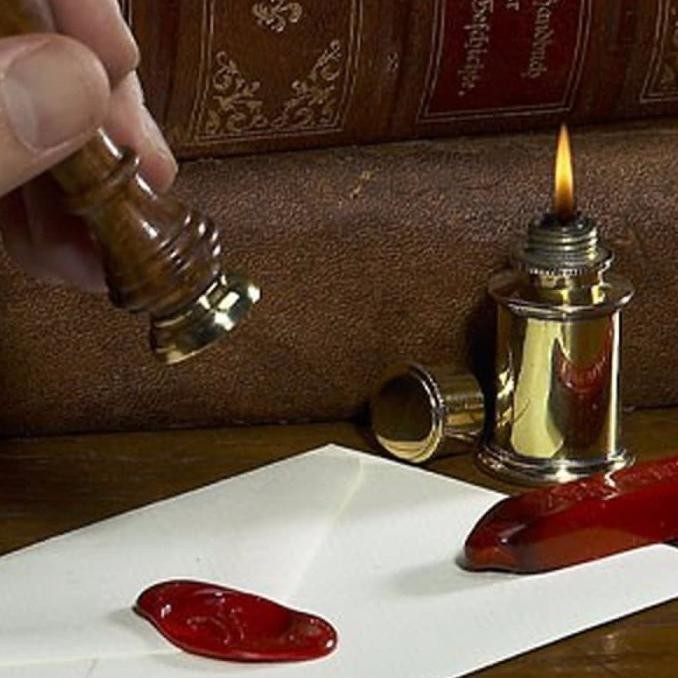 

Wax Seal Stamp Wood Handle - Stempel Sealing Lilin Inisial Huruf A - T