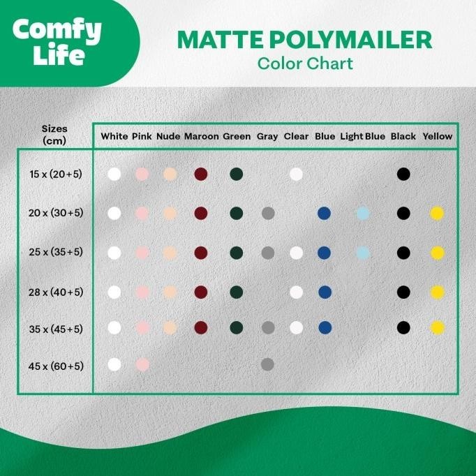 

20 x 30cm Polymailer Polybag Kantong Amplop Plastik Packing (Isi 100)