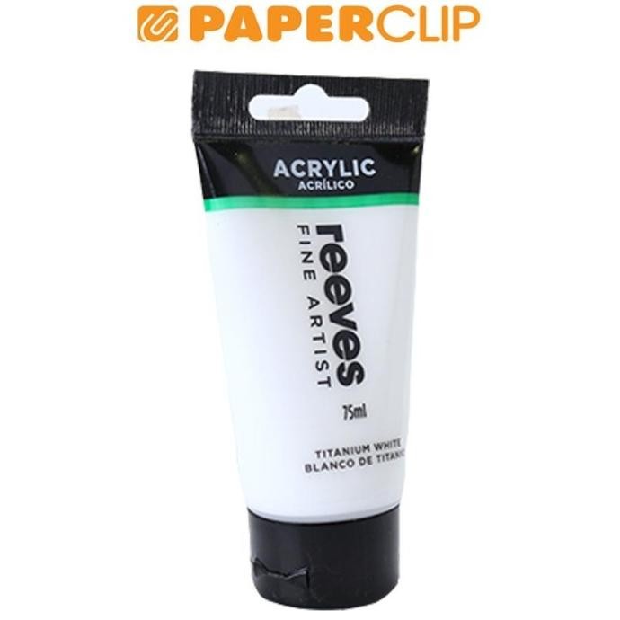 

ACRYLIC REEVES 75ML TITANIUM WHITE 0008250RVS