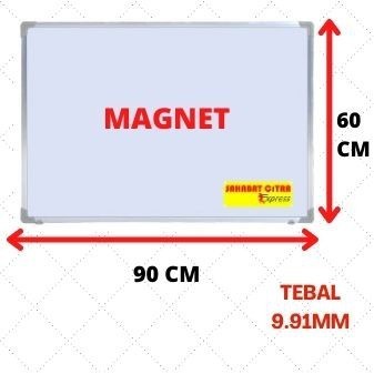 

PAPAN TULIS / WHITE BOARD GANTUNG MAGNET SAKURA 90X60 白板