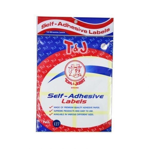

LABEL TOM JERRY 127 BOX ISI 25 SHEET 贴纸