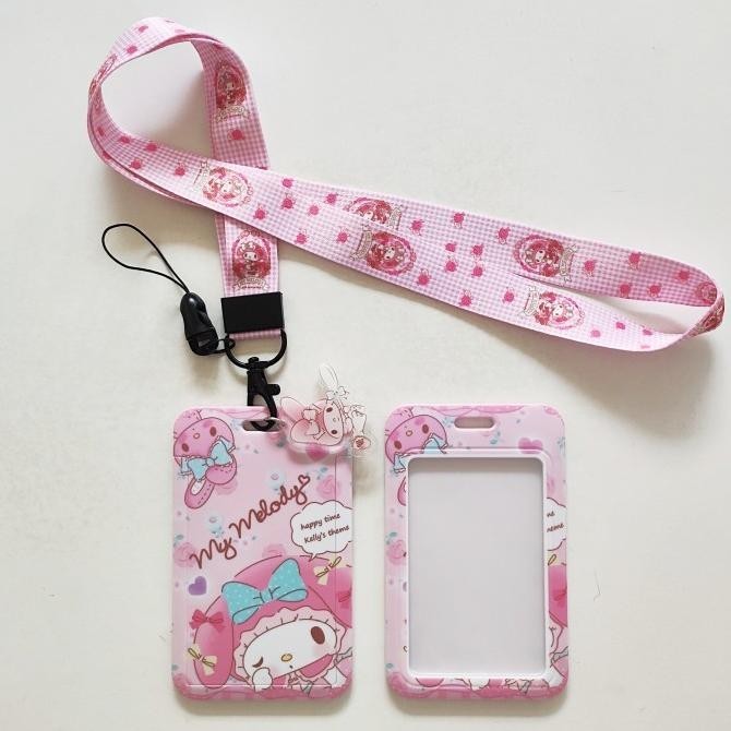 

ID Card Holder Name Tag Lanyard Kalung Kartu Cute My Melody Sanrio 2
