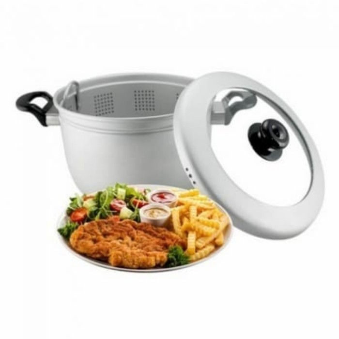 Panci Panca Guna Maspion 24 / Panci Serbaguna Sarangan Steamer Maspion