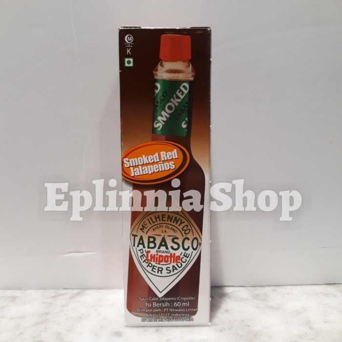 

Tabasco Tobasco D Red Jalaos Chipotle 60 Ml - Saus Jalao